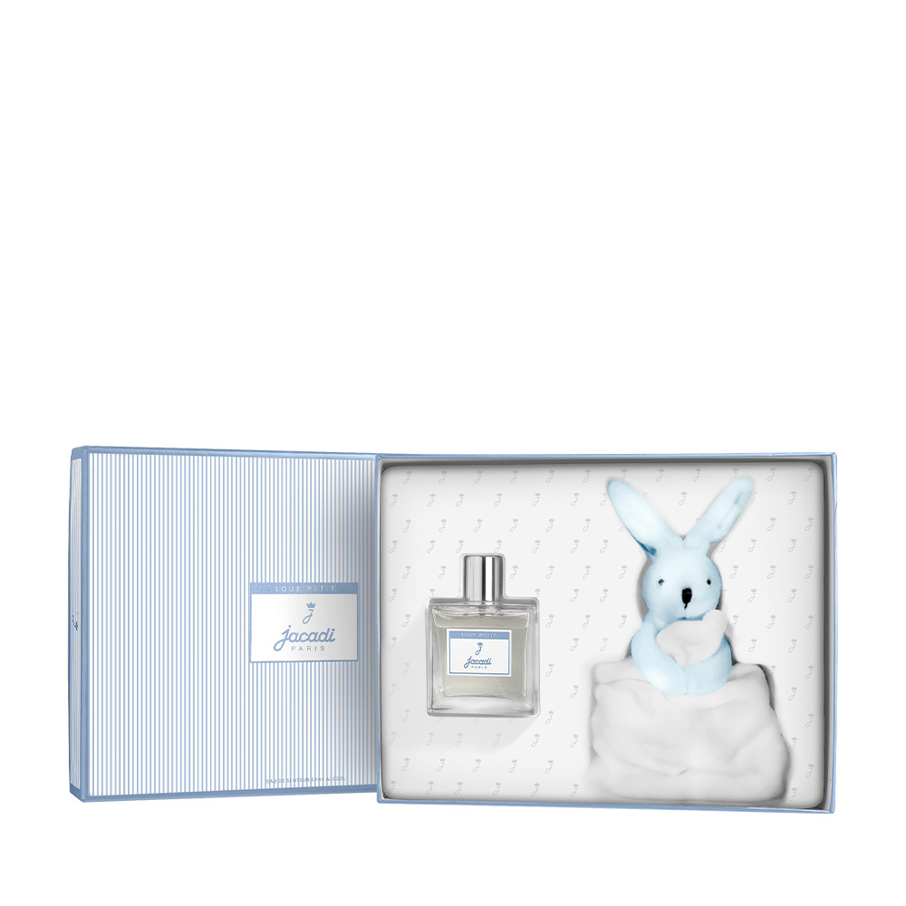 Giftset Eau de Soin Tout Petit 100 ml + Rabbit Jacadi