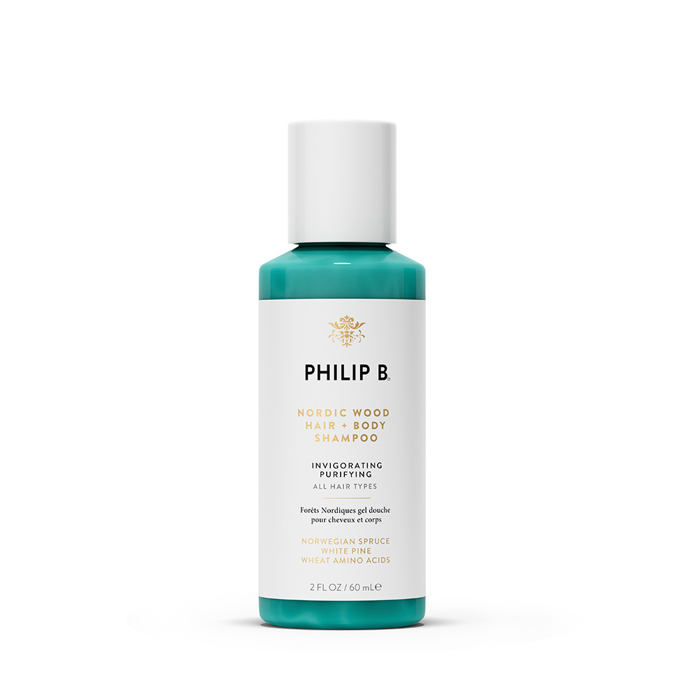 Nordic Wood Hair + Body Shampoo 60 ml